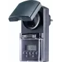 Sygonix SY-5044422 Timer digitale da presa, programmazione settimanale, 1800 W, IP44, funzione countdown e casuale, bianco