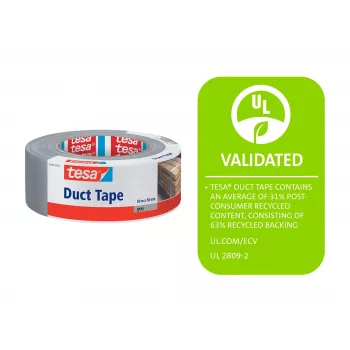 tesa 56499-00000-15 Nastro in tessuto grigio 50 m x 50 mm