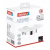 tesa ELEGAANT 40628-00000-00 portasapone cromo (lucido), bianco (satinato)