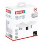 tesa ELEGAANT 40628-00000-00 portasapone cromo (lucido), bianco (satinato)