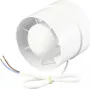 Sygonix SY-5233248 ventilatore per condotto 230 V/AC 130 m³/h 100 mm bianco