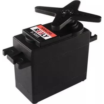 Reely servo standard analogico ingranaggi in plastica connettore JR (RE-6751239)