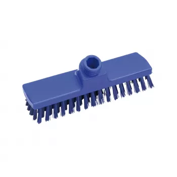 Haug Bürsten spazzola per strofinare blu in plastica 22,5 cm larga (FC88502)