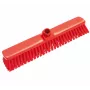 Haug Bürsten FC88911 testa di scopa in plastica rossa 40 cm