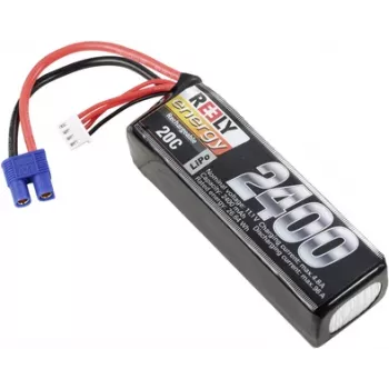 Reely batteria LiPo 11,1V 2400mAh 3S 20C Softcase EC3 (RE-7853469)