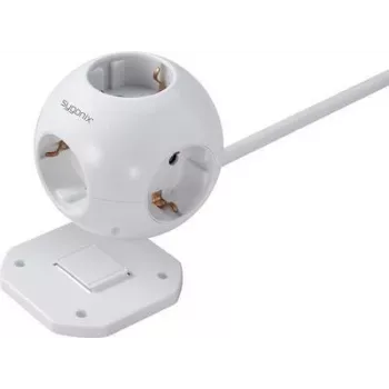 Sygonix SY-4535062 adattatore presa Schuko bianco 1 presa