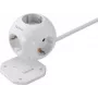 Sygonix SY-4535062 adattatore presa Schuko bianco 1 presa