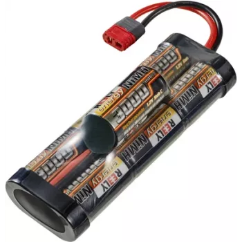 Reely pacco batteria NiMH 8,4 V 3000 mAh 7 celle Sub-C Hump T-Plug RE-7863537