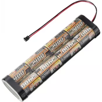 Reely pacco batteria NiMH 9,6 V 2400 mAh Sub-C stick connettore Graupner RE-7853457