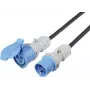 SYGONIX SY-5244052 prolunga 16 A nero 10 m resistente alle intemperie