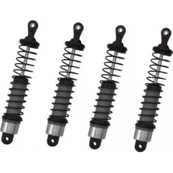 Reely RE-7409313 Ammortizzatore a pressione olio (2 pezzi, RC 1:10, 93 mm, alluminio, blu)
