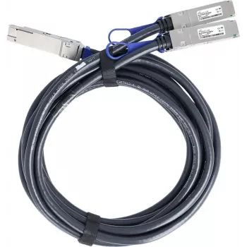 BlueLAN 980-9I99F-00H002-BL Cavo DAC Breakout passivo compatibile NVIDIA 200G QSFP56 a 2x100G QSFP56