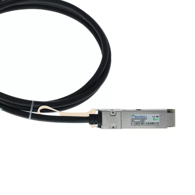 BLUELAN BlueOptics SC253501K2M30-BL Cavo InfiniBand 2 m QSFP a 4x SFP+ nero