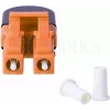 Adattatore loopback in fibra ottica BLUELAN BlueOptics OM2 LC/UPC duplex ferrule in ceramica -40°C a +85°C (BOLBLCOM2)