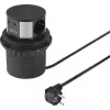 Torre prese SYGONIX SY-4780156 8 prese AC 2 USB-A 1 USB-C cavo 1,5 m nero/argento