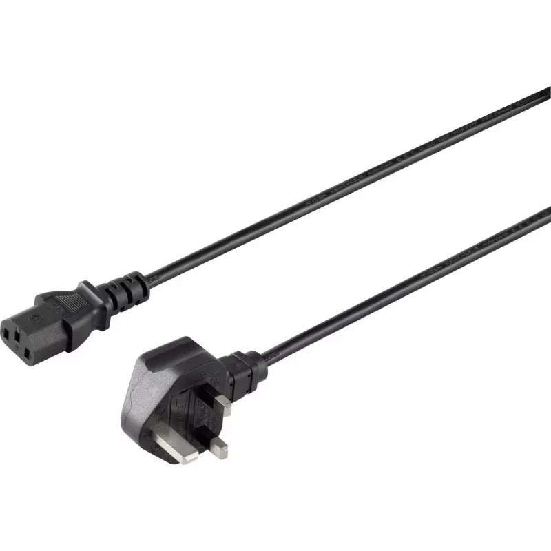 Cavo di alimentazione SYGONIX SY-5042738 CEE 7/7 a IEC C13 2 m nero