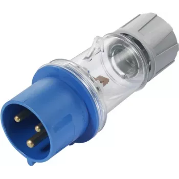 Spina CEE-CARA Sygonix SY-5871534 32 A 3 poli 230 V/AC IP44 trasparente