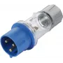 Spina CEE-CARA Sygonix SY-5871534 32 A 3 poli 230 V/AC IP44 trasparente