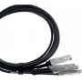 Cavo DAC breakout BlueLAN QDD-4X100G-2M-BL compatibile Juniper 400G QSFP-DD 2 m AWG26