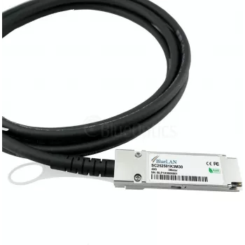 Cavo Direct Attach in rame passivo BlueLAN 40G QSFP+ a QSFP+, 3 m, 30 AWG, PVC 40G-QSFP-QSFP-P-0301-BL