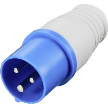 Spina CEE caravan Sygonix SY-5806886 16 A 3 poli 250 V AC IP44 blu