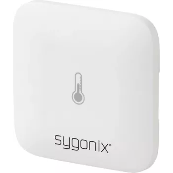 Sensore di temperatura e umidità ZigBee Sygonix SY-6052186, bianco