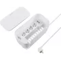 Ciabatta Sygonix SY-6118238 5 prese Schuko con barra di alimentazione, cavo 1,5 m, bianca