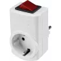 Adattatore Schuko commutabile Sygonix SY-5045292 bianco