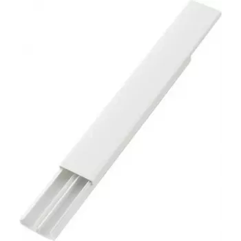 Canalina portacavi Sygonix SY-5045582 2 m x 30 mm x 11,2 mm bianca