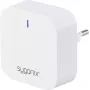Sygonix SY-6052182 Gateway ZigBee Bluetooth bianco Smart Home Hub per un massimo di 128 dispositivi