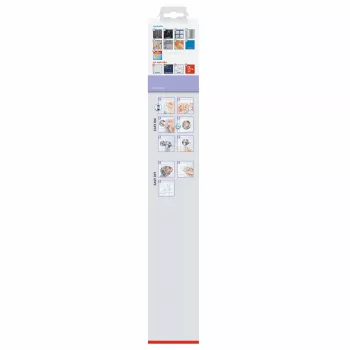 tesa MOON WHITE portasciugamani doppio, autoadesivo, 2 barre portasciugamani, metallo, nero opaco 40572-00000-00
