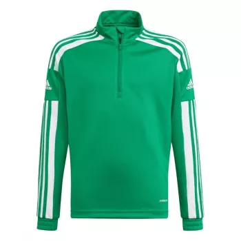 adidas Squadra 21 maglia da allenamento ragazzo felpa verde GP6471 116cm