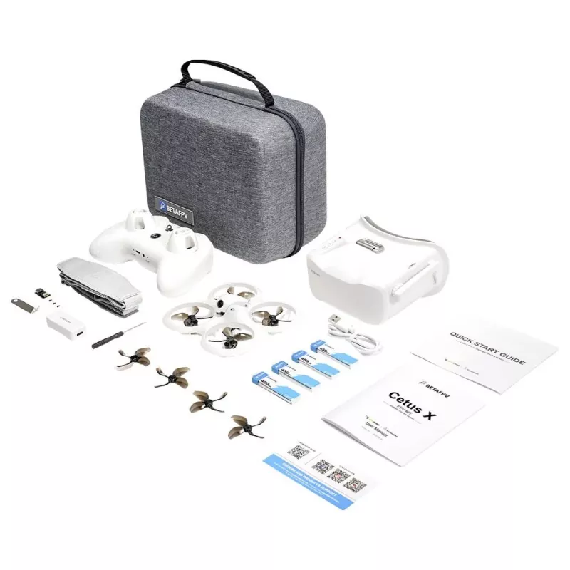 BETAFPV Cetus X FPV Kit – drone FPV pronto al volo con visore VR03 e radiocomando ELRS