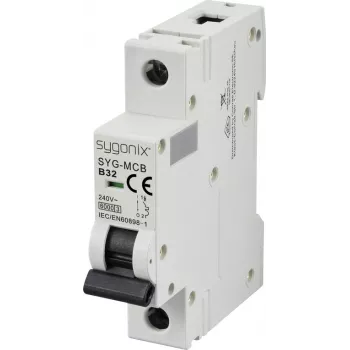 Sygonix SY-6440886 SYG-MCB 1P/B32/6KA Interruttore automatico magnetotermico 1 polo 32 A 240 V/AC