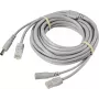 Sygonix SY-6441788 Cavo prolunga per telecamera di sorveglianza BNC + DC 20 m, nero