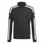 adidas Squadra 21 Maglia da allenamento ragazzo felpa nero GK9561 128cm
