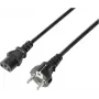 Sygonix SY-5243890 Cavo di collegamento per apparecchi, nero, 5 m