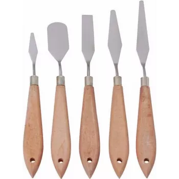 Reely RE-7042686 set spatole extraflessibili 5 pezzi per modellismo