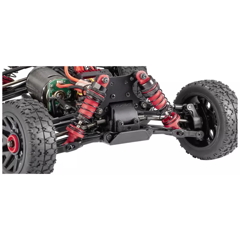 Reely Major Red Brushed 1:14 RC buggy elettrico 4WD RTR 2,4 GHz con batteria e caricabatterie (RE-7846527)