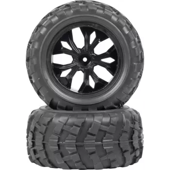 Reely RE-7083018 ruote complete per Rhino 2 (2 pz., 1:10, esagono 12mm)