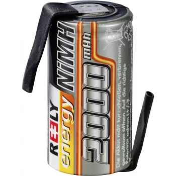 Reely cella singola NiMH 1,2 V 2000 mAh con linguetta di saldatura (RE-7851720)