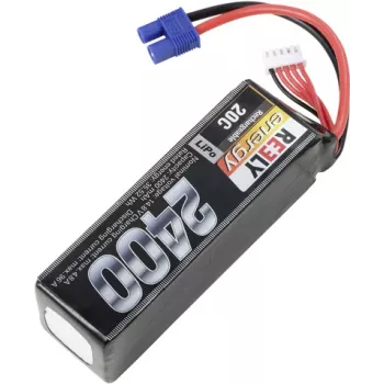 Reely pacco batteria LiPo 14,8V 2400mAh 4S 20C softcase EC3 RE-7853466