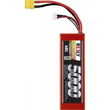 Reely batteria LiPo 11,1V 5000mAh 3S 40C Hardcase XT90 (RE-7857399)