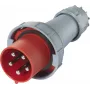 Sygonix SY-6790588 connettore maschio CEE 125 A 5 poli 400 V/AC IP67 rosso