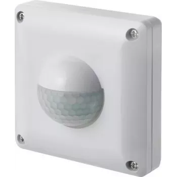Sygonix SY-4755364 rilevatore di movimento PIR da incasso 190° Triac bianco IP65