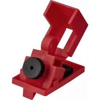 Sygonix SY-6872680 Dispositivo di blocco interruttore automatico rosso morsetti per interruttori MCB larghezza fino a 28,9 mm