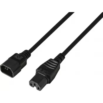 Sygonix SY-7154268 Cavo di alimentazione CEE 7/7 su IEC C13 3 m nero