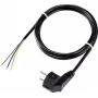 Sygonix SY-5043478 Cavo di alimentazione CEE 7/7 su IEC C13 2 m nero