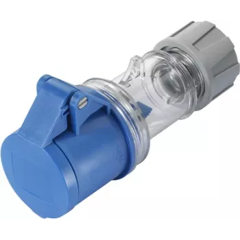 Sygonix SY-5871536 Connettore femmina CEE 16 A 3 poli 230 V/AC IP44 trasparente