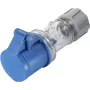 Sygonix SY-5871536 Connettore femmina CEE 16 A 3 poli 230 V/AC IP44 trasparente